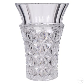 Baccarat French Clear Crystal Celimene Flower Vase