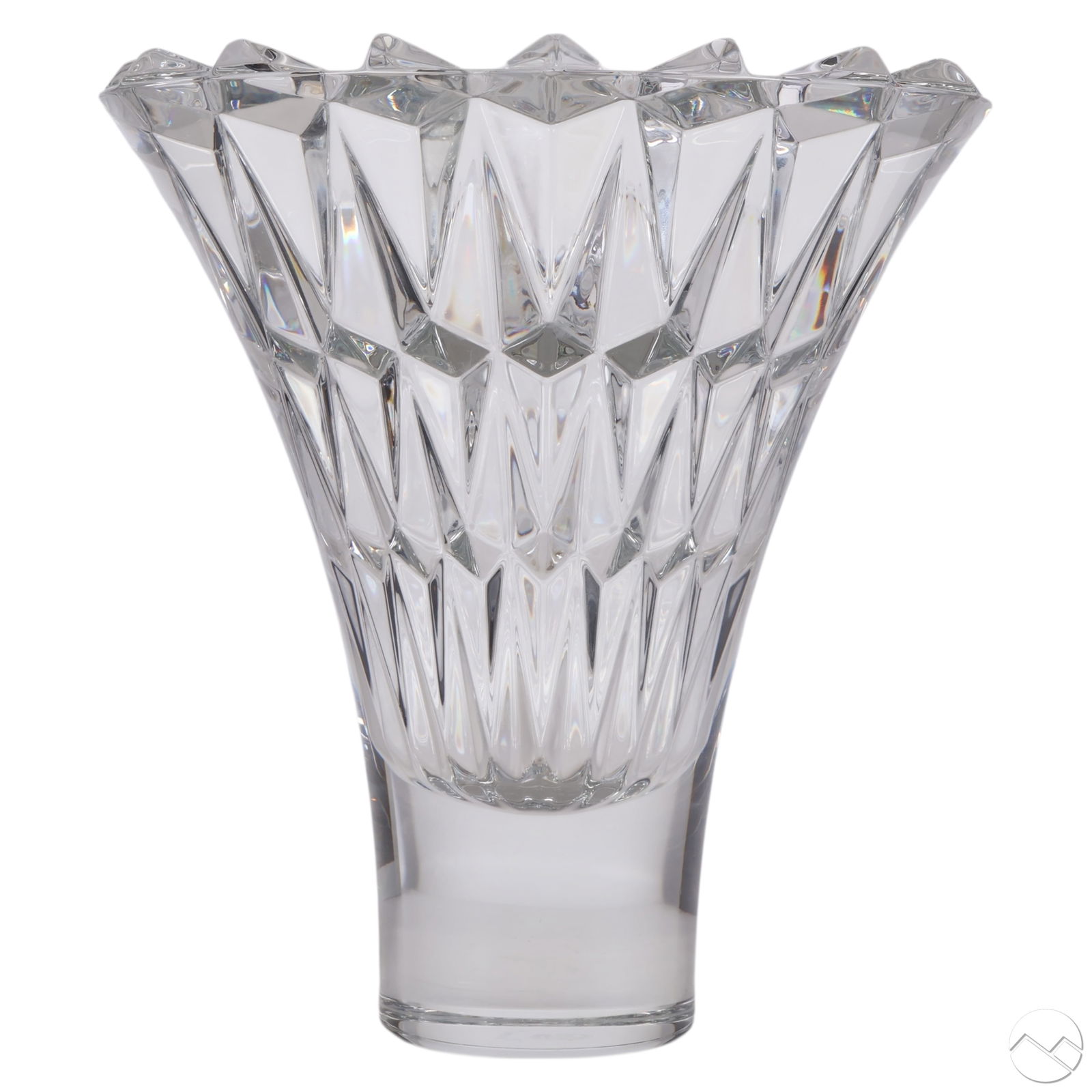 Baccarat French Clear Crystal "Spirit" Flower Vase (1 of 7)