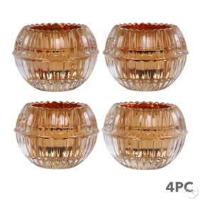Baccarat Crystal Mille Nuits Votive Candle Holders