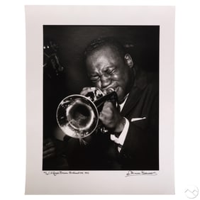 Herman Leonard 1923-2010 Clifford Brown '48 SIGNED