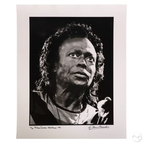 Herman Leonard 1923-2010 Miles Davis '91 LE SIGNED