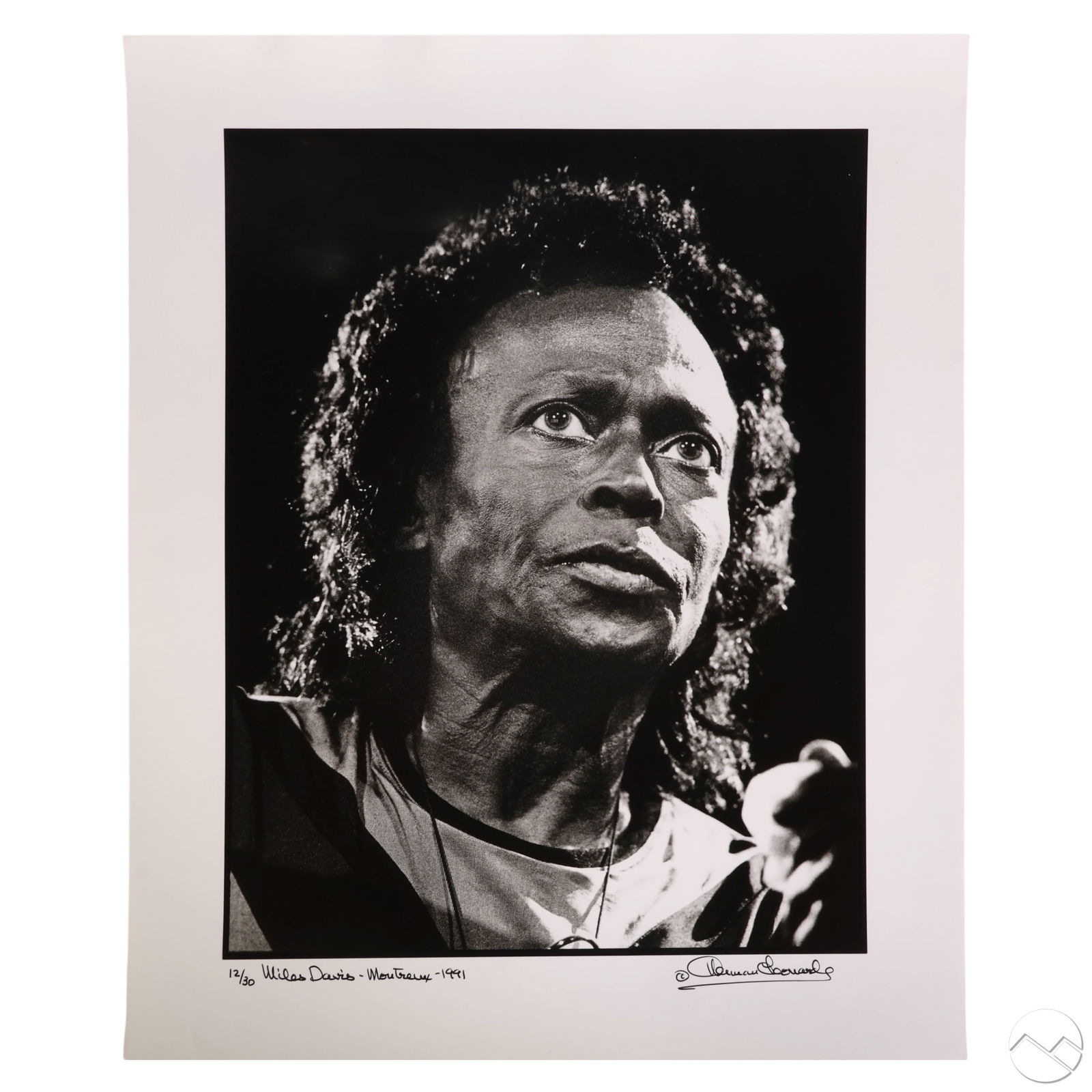 Herman Leonard 1923-2010 Miles Davis '91 LE SIGNED (1 of 4)