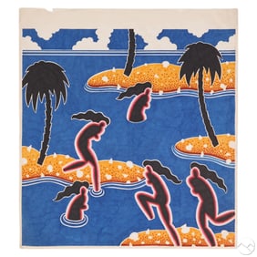 Robert P Gordy 1933-1986 Pattern Landscape Drawing