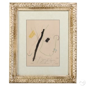 Joan Miro 1893-1983 Dypreau's Flower Litho SIGNED