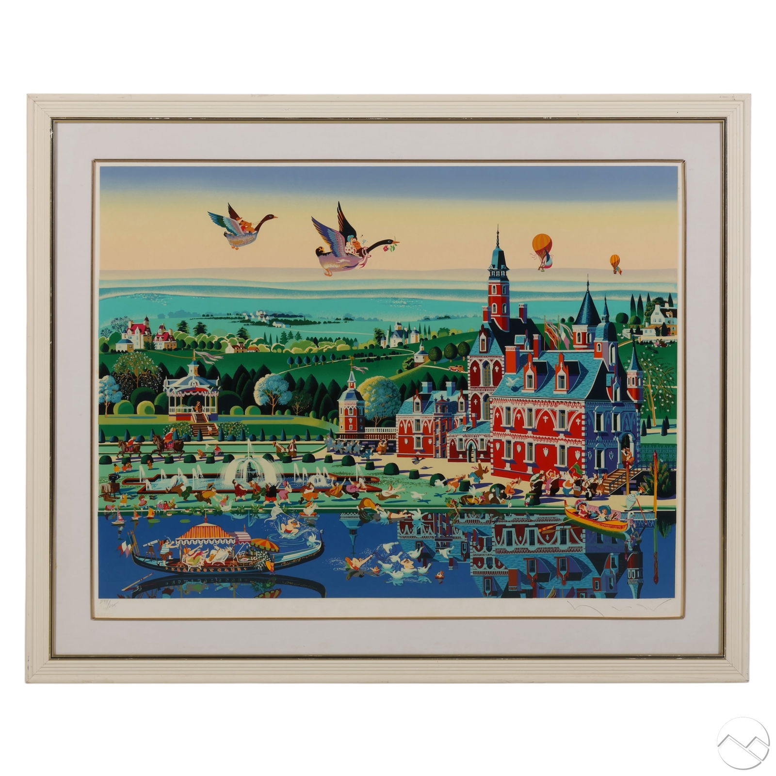 Hiro Yamagata b.1948 Fairy Tale Lithograph SIGNED (1 of 9)