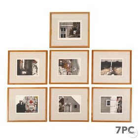 Carlos Macia 1957-1994 Etchings 7pc ESTATE LOT