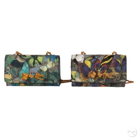 Valentino Garavani Va Va Voom Butterfly Purse LOT