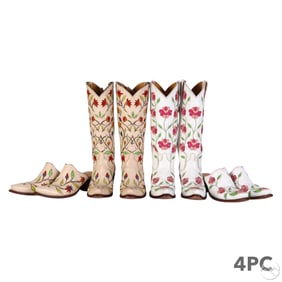 Back at the Ranch Boot & Mule Match LOT Size 6.5