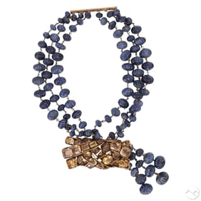 Iradj Moini Natural Blue Sapphire Citrine Bracelet