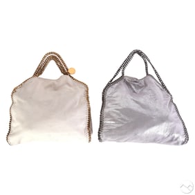 Stella McCartney Soft Falabella Tote Bag 2pc LOT