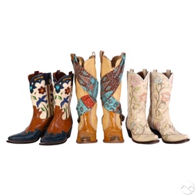 Rocketbuster & Giuseppe Zanotti Boots LOT Size 6.5