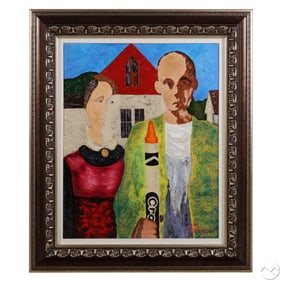 Autumn DeForest B.2001 American Graphic Painting
