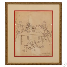 Walter Lantz 1899-1994 Woody Woodpecker Drawing