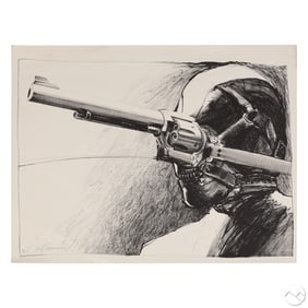 Nancy Grossman b.1940 Road to Life LE Litho SIGNED