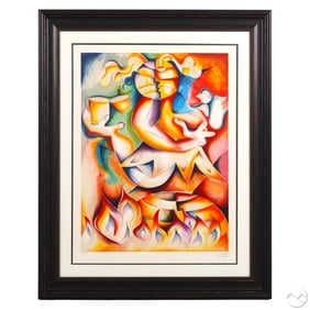 Alexandra Nechita b.1985 Destroy No More SIGNED