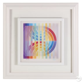 Agamograph b.1928 Lenticular LE Agamograph SIGNED