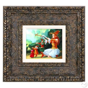 Michael Cheval b.1966 Surrealist Evolution SIGNED