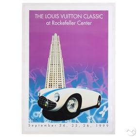 Louis Vuitton Razzia at Rockefeller Center Poster