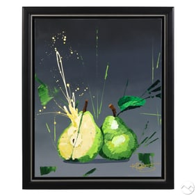Kevin Vigil Kre8 b.1980 Perfect Pair Painting