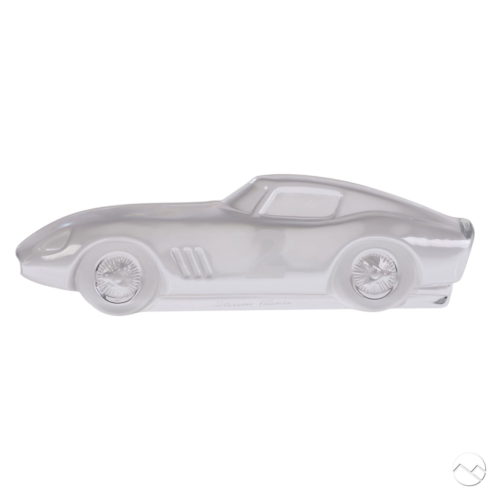 Daum Crystal Corvette Coupe Automobile Paperweight (1 of 7)