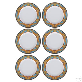 Versace Rosenthal Les Tresors Dinner Plates SET