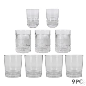 Ralph Lauren Glen Plaid Broughton Glasses 9pc LOT