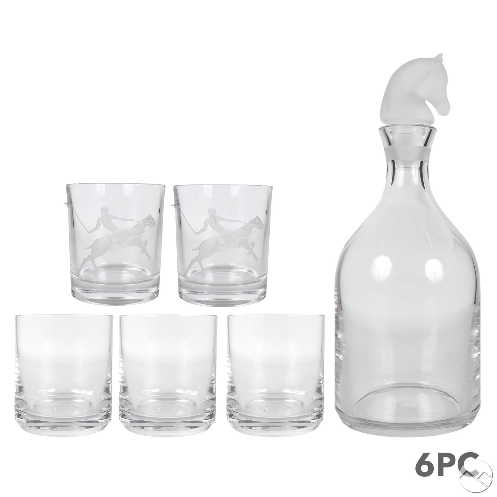 Ralph Lauren Double Old Fashioned & Decanter SET (1 of 6)