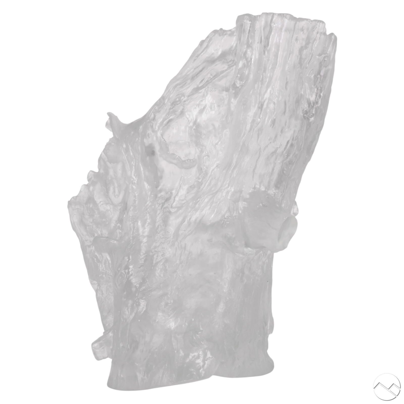 Ralph Lauren Molded Clear Glass Tree Stump Vase (1 of 9)