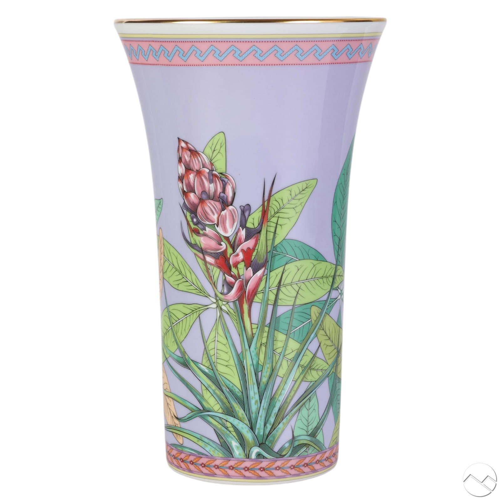 Versace Rosenthal Tropical Wonderland 10.25" Vase (1 of 8)