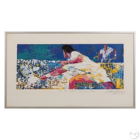 LeRoy Neiman 1921-2012 Net Shot AP Litho SIGNED