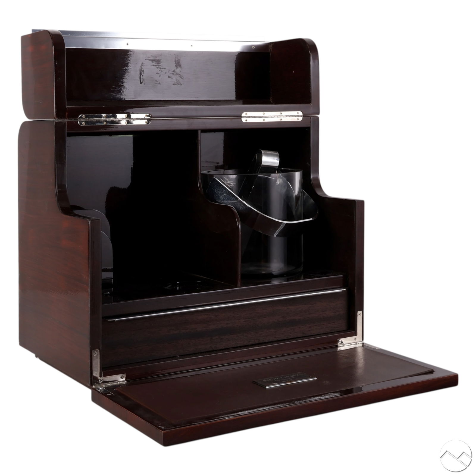 Ralph Lauren Club Bar Station Ice Bucket & Tongs (1 of 11)