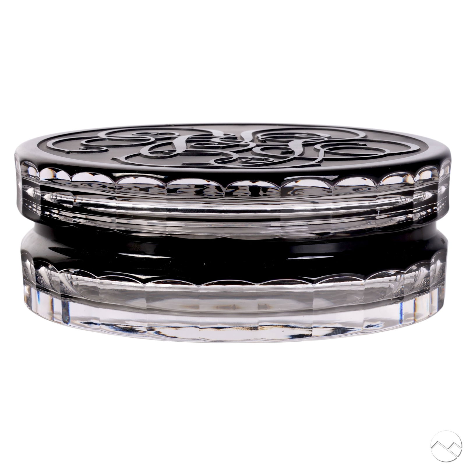 Ralph Lauren Home Cut Crystal Lidded Dresser Box (1 of 7)