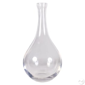 Versace Rosenthal Medusa Lumiere Clear Decanter