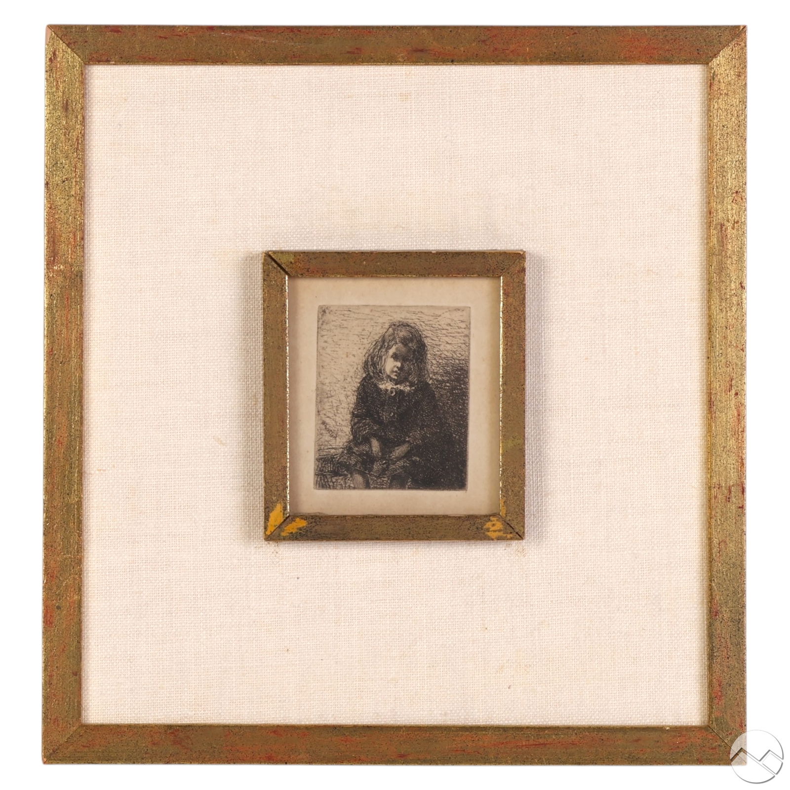 Whistler 1834-1903 Little Arthur Antique Etching (1 of 6)