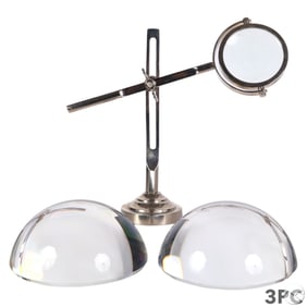 Ralph Lauren Dome and Standing Magnifier 3pc LOT