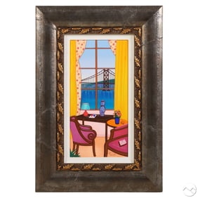 Fanch b.1949 Eastern Interior I Serigraph SIGNED