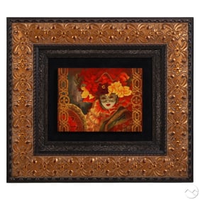 Diane Mendoza b.1947 Danza de America LE SIGNED