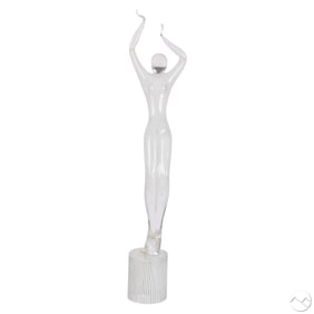 Renato Anatra b.1943 Murano Glass Female Sculpture