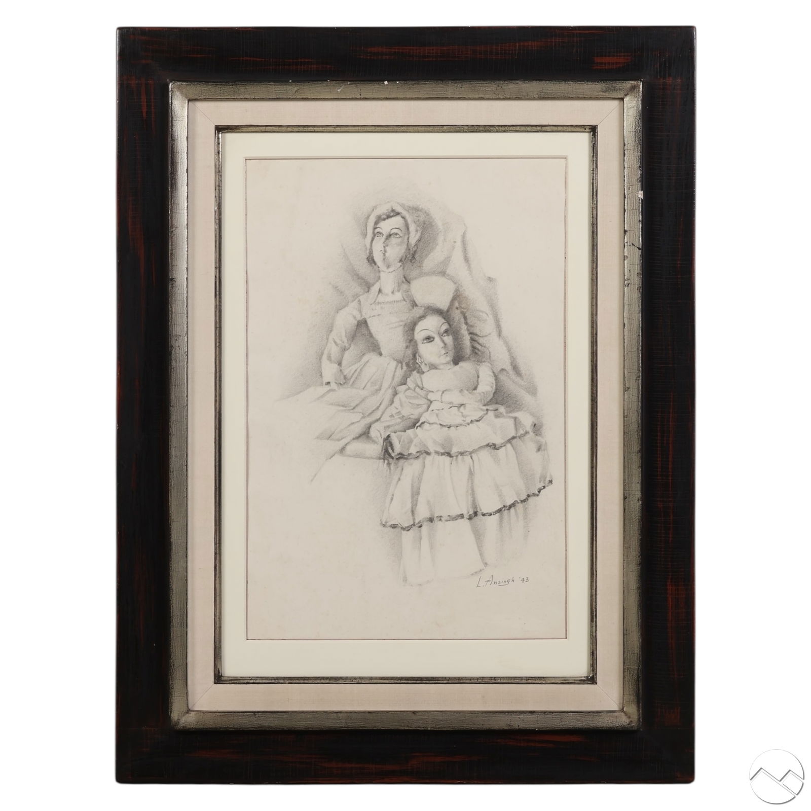 Lizzy Ansingh 1875-1959 Dolls Still Life Drawing (1 of 8)