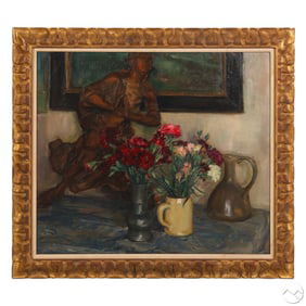 Wilhelm V Krausz 1878-1959 Still Life Oil Painting