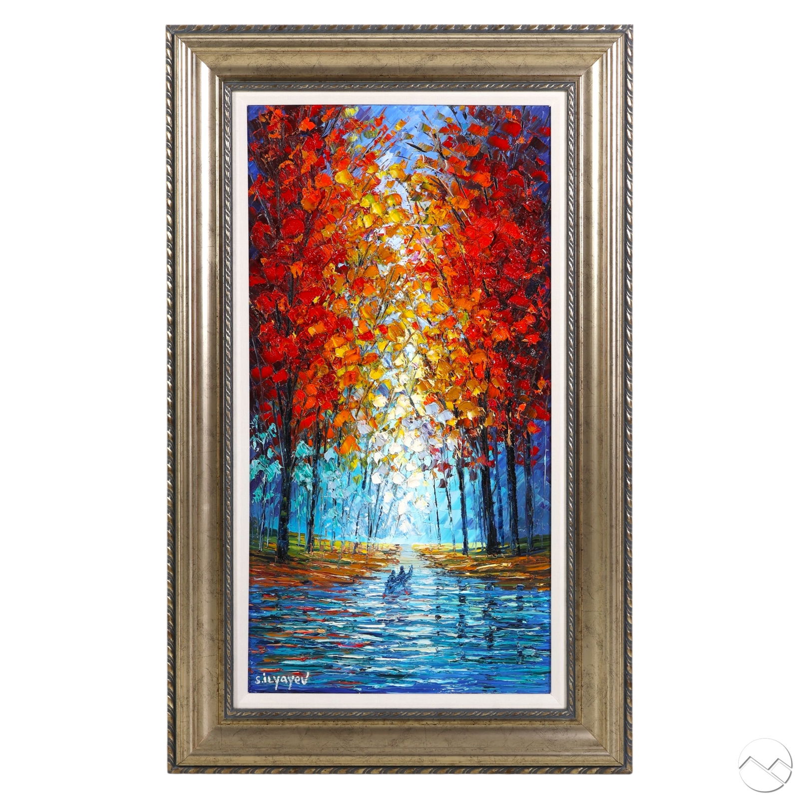 Slava Ilyayev b1970 Feel the Mist Impasto Painting (1 of 7)