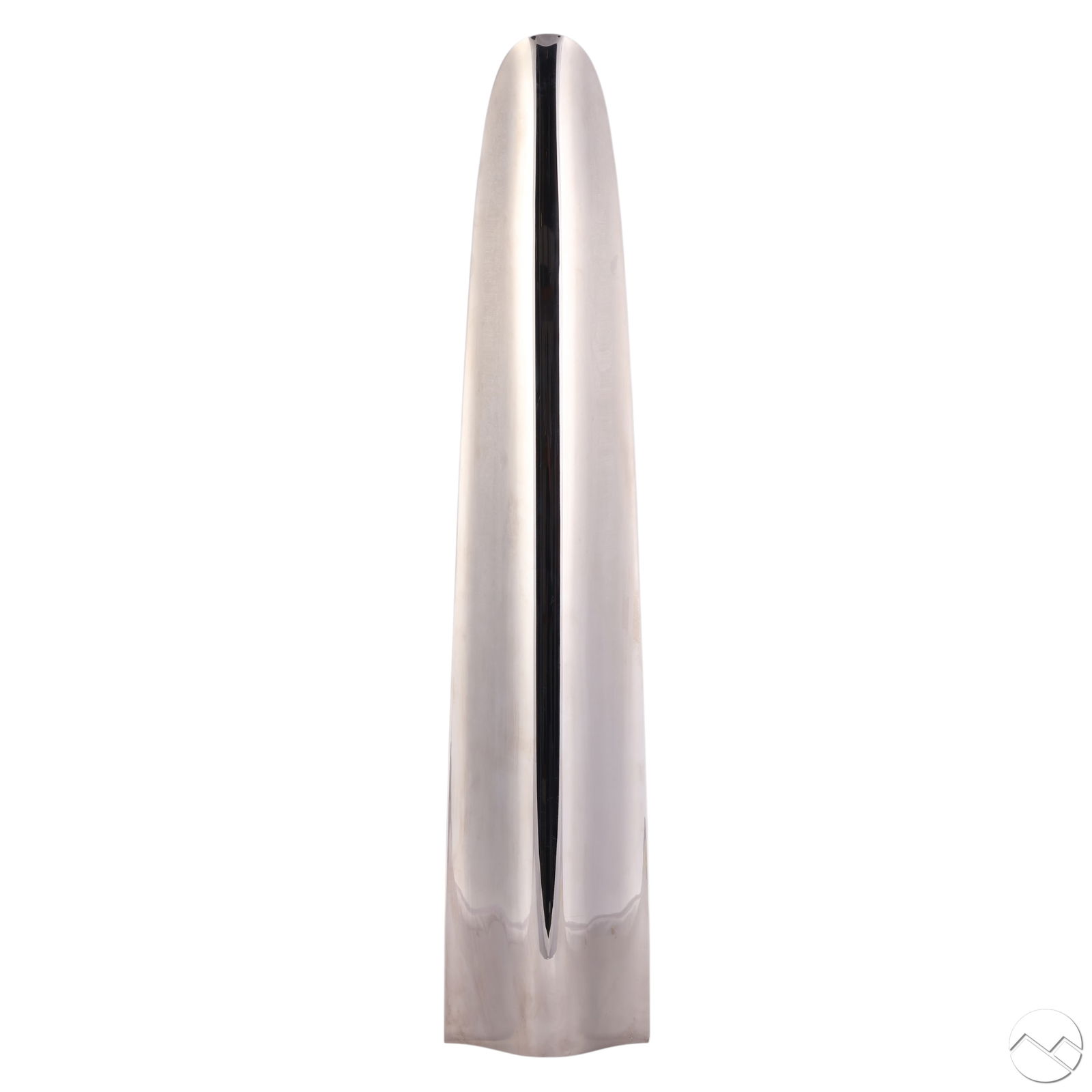 Georg Jensen Denmark Stainless Sculptural Vase 28" (1 of 8)