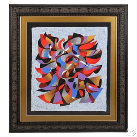 Anatole Krasnyansky 1930-2023 Geometric Painting