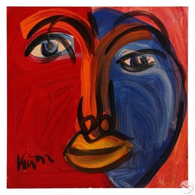 Peter Keil b1942 Modern Neo Expressionist Painting