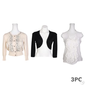 Oscar de la Renta Silk Blend Knits and Blouse LOT
