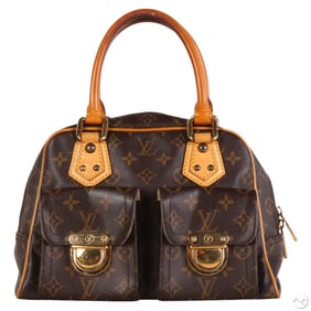 Louis Vuitton LV Monogram Manhattan Handbag Purse