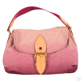 Louis Vuitton Pink Denim Sunray Rouge Fauviste Bag