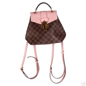 Louis Vuitton Clapton Damier Ebene Backpack Purse
