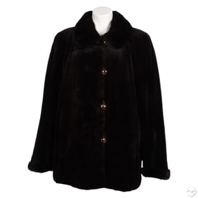 Saga Ladies Mink Full Length Natural Mink Fur Coat