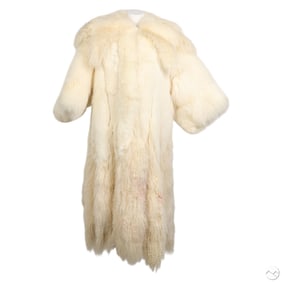 Kenzo for Neiman Marcus Ladies Ivory Lamb Fur Coat